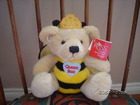 Russ Berrie 8 Inch Queen Bee Bear 37576 Tags