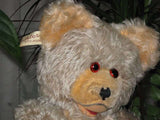 Antique Fechter Austria Bear Rare Gray Mohair 15 Inch 1960s