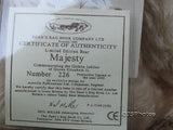 Dean's Rag Book UK Limited Edition Majesty HRH Golden Jubilee Mohair Teddy Bear