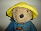 Vintage PADDINGTON BEAR Fully Jointed 12 inches Shaggy Plush