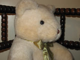 Harrods UK Cream Plush Bear