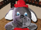 Bert Struis Holland Vintage Valentine I Love you Plush Dog