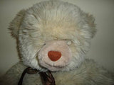 Unique Shaggy Teddy Bear w Eyes on Nose