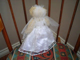 Ganz Bride Bear Wedding Dress Fully Jointed H5918 Tags