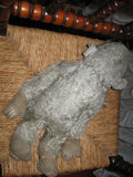 Old Antique German Grey Mohair Monkey 41 CM