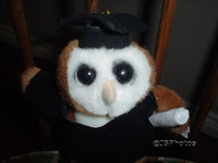 Ganz 1994 Newton Grad Owl Stuffed Plush P1415