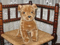 Dutch Sitting Brown SHAR PEI Dog Plush 30 CM