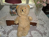 Antique Golden Mohair Bear USA 1950s Working Growler 17 inch