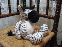 Plus Supermarket Holland ZEBRA Safari Knuffel Plush Exclusive 2010 Retired