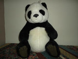 K & M 2000 LARGE Chubby Sitting PANDA Bear Realistic Looking RETIRED