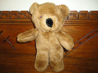 Ikea Sweden Vintage GOSSE TEDDY BEAR Brown Plush No tag 10 inch