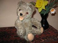 Old Antique Hermann Mohair Zotty Bear w Squeaker