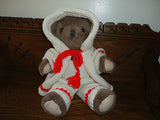 Vintage Baby Teddy Bear in Knitted Outfit 14 inch Jointed RARE