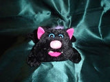 Russ Berrie Feral Felines Vampire Black Cat Plush 26762