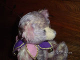 Effanbee Doll Co Pink Purple Mohair Jester Jointed Bear Essentials KEEBLER