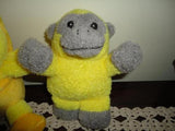 Duck & Monkey Yellow Baby Soft Toys Stuffed Animals