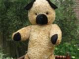 Antique 1930s Dutch 30 inch Van Gelden Growler Jointed Teddy Bear