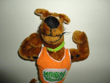 Scooby Doo Sports Dog Cartoon Network 1998 Stuffed Toy Flexing Muscles