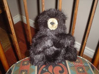 Folkmanis Puppet Baby Black Bear Plush 10 Inch