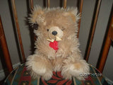 Ganz Prescott Bear 9 inch Heritage Valentines Day Satin Roses H788BS 1992