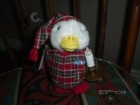 Macy Aflac Duck Plush Talking 2007 Limited Ed Christmas