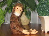 Antique Hermann Chimpanzee Mohair 18.5 Inch tall