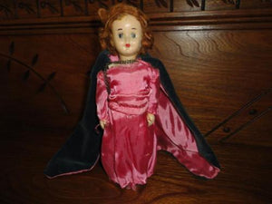Antique Doll Handpainted Unknown Origin