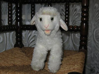 Steiff Cosy Lamby 5140/22 1968-1978 Open Mouth NO ID