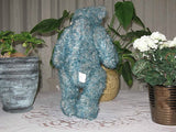 OOAK Bunwell Bear UK Artist Vivien Butlin Blue Mohair