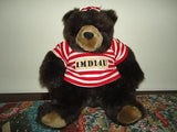 Hallmark IMD14U 10 Inch Brown GRIZZLY BEAR in Prison Outfit