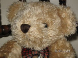 Express Gifts UK Jointed Teddy Bear with Plaid Bow