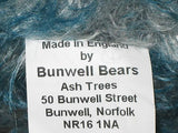 OOAK Bunwell Bear UK Artist Vivien Butlin Blue Mohair