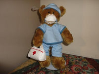 Gund Doctor Beary Well Bear in Full Outfit Medical Bag