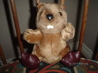 Dakin Vintage 1987 Beaver Stuffed Plush