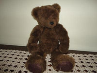 Ganz Humpback Bear Brown Plush 16in. Cottage Collectibles Artist Terry Skorstad