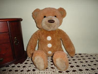 Gund Ginger Bread Bear 16 inches Handmade Retired