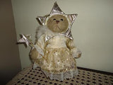 Christmas Star Fairy Decorative Bear 17 inch