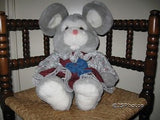Girl Rabbit Dressed Plush By Commonwealth UK 1991 Rare