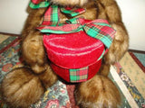 Gund Mappins Jewellers Faux Mink Bear Make A Wish Foundation 2004