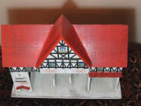 Antique 1920s Wooden Gottschalk Germany German Farm Stables Doll House