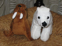 Plus Supermarkets Netherlands Polar Bear & Walrus Plush