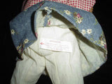 Russ Berrie Harmony Bear 1814 Fully Dressed With Basket