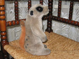 Anna Club Plush Holland WWF Collectible Meerkat 10 In. 26CM Leather Tagline 1986