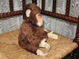 Old Antique German Hermann Mohair Monkey 38 CM