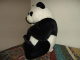 K & M 2000 LARGE Chubby Sitting PANDA Bear Realistic Looking RETIRED