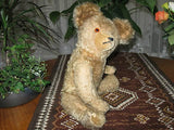 Antique Old Hermann Bear 16 Inch Blonde Mohair w Growler