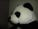 K & M 2000 LARGE Chubby Sitting PANDA Bear Realistic Looking RETIRED