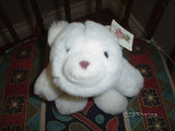 Gund Snuff White Bear Vintage 1980 with Tags