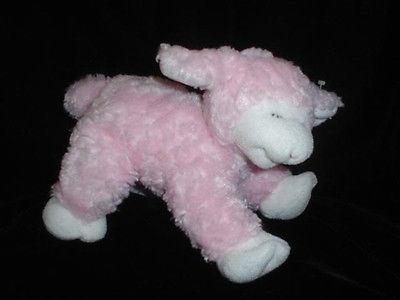 Gund Winky Baby Lamb inch Soft Plush 58131 Rattle 2005