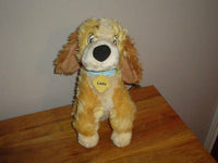 Walt Disney Lady and Tramp Plush Lady Dog Rare Tags